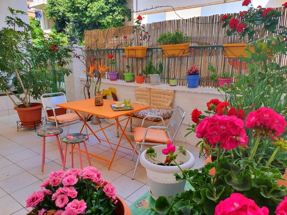 Casa Bonita, House with Private Entrance&Garden, between center&sea Athene Buitenkant foto